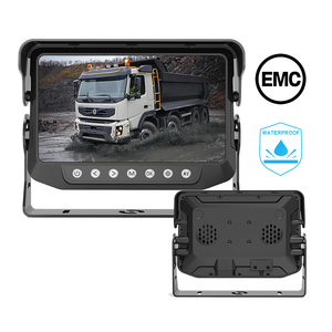 Sistema de Cámara Impermeable para Camiones <span class=keywords><strong>Viracle</strong></span> VM-708, Kit de Monitor para Automóvil, Visión Nocturna Sony, Vista de 360 Grados, Cámara Frontal AHD de 7.0 Pulgadas y 1080P - Product Image 3