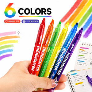 ปากกาเน้นข้อความพรีเมียม <span class=keywords><strong>FOX</strong></span> FEEL <span class=keywords><strong>FX</strong></span>.8019 หัวเฉียง 12 สี สีสันสดใส แห้งเร็ว เขียนลื่น เน้นข้อความสำคัญได้ง่าย - Product Image 3