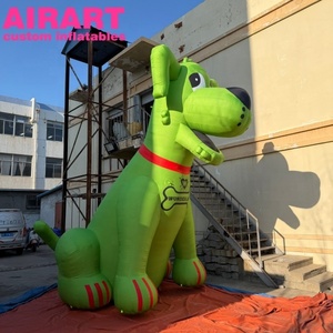Evento Temático <span class=keywords><strong>de</strong></span> Mascotas con Animal <span class=keywords><strong>de</strong></span> Dibujos <span class=keywords><strong>Animados</strong></span> Inflable Verde Personalizado - Product Image 3