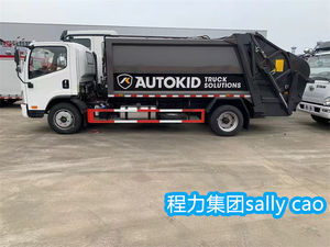 Recogida de cubos de aterrizaje grandes personalizables de alta calidad y camión de <span class=keywords><strong>basura</strong></span> compactador de transporte para municipal - Product Image 3