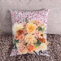 B-929 TIME Fleurs artificielles en soie : Pivoines, Chrysanthèmes bulbeux, Marguerites, Hortensias, Tournesols, Violets, Dahlias, Narcisses, Epiphyllum