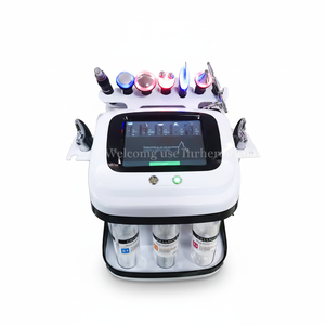 Machine de microdermabrasion multifonctionnelle 8-en-1 de haute qualité, technologie ultrasonique pour les soins des seins et des lèvres, écran tactile - Product Image 1