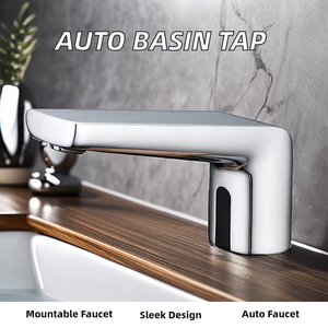 HY-102D Hiện Đại Tự Động Cảm Biến Brass Vòi Không-Liên Hệ Với Nước Tap Cho Phòng Tắm Trường Học Hoặc Khách Sạn Sàn Gắn Cho Lưu Vực Sử Dụng - Product Image 6