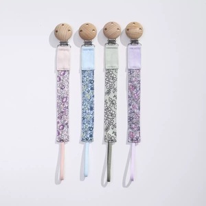 Clip per <span class=keywords><strong>Ciuccio</strong></span> in Cotone all'Ingrosso, Cinturino Boho per <span class=keywords><strong>Ciuccio</strong></span>, Regali per Neonati, <span class=keywords><strong>Porta</strong></span> <span class=keywords><strong>Ciuccio</strong></span> Ricamato per Bambini e Bambine - Product Image 1