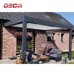 جناح خيمة كبير من الألومنيوم 10X13Ft مع إطار ستارة شبكية حديقة حفلات زفاف عريشة قابلة للسحب - Product Image 1