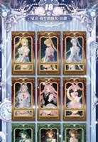 Juego de Cartas coleccionables de Sailor Moon Memories of Dreamland, juego de cartas de anime TCG CCG, juguetes para niños, regalos de navidad