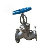 Vanne à soupape Globe en acier inoxydable 316 de haute qualité, à raccords DIN, pour l'arrêt d'huile et les applications haute température, direct usine