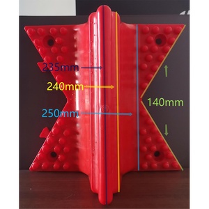Cầu Vồng Trượt Sân Chơi SurfacingTiles Khối Nhựa Khô Trượt Tuyết Tòa Án Gạch Cho Rắn Cầu Vồng Trượt - Product Image 3