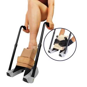 Calzador de Calcetines y Medias de Compresión (2 en 1) con Guantes, Calzador para Personas Mayores KMINA K40070 - Product Image 3