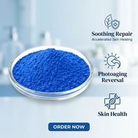 Poudre lyophilisée de cuivre GHK-Cu de haute pureté (99%-99,9%) pour matières premières cosmétiques avec sécurité pour les soins de la peau