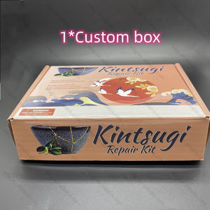 Kit de réparation Kintsugi japonais WBG, résine bio-céramique dorée, sans danger pour les aliments - Product Image 5