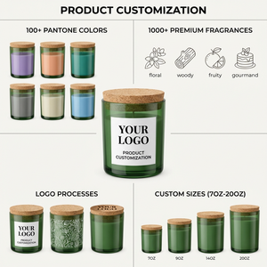 Las velas perfumadas de cera de soja sin humo vendidas en fábrica son adecuadas para la decoración de fragancias del hogar - Product Image 3