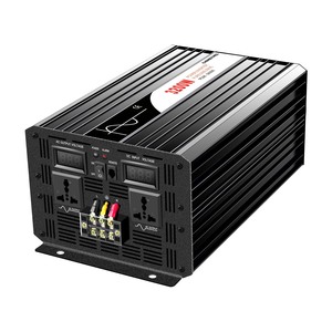 4KVA 3200W อินเวอร์เตอร์เพียวไซน์<span class=keywords><strong>เวฟ</strong></span>อินเวอร์เตอร์สำหรับรถยนต์จอแสดงผล LCD ความถี่เอาต์พุต50Hz - Product Image 1