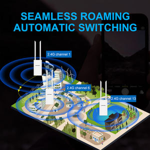 Nuevo Punto de Acceso Wifi de 300Mbps, fuente de alimentación Ethernet PoE, antena Omni, impermeable, IP66, punto de acceso inalámbrico para exteriores - Product Image 4