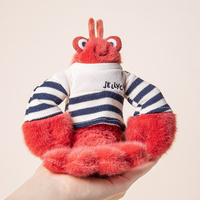Jouets en peluche homard câlin de 14 cm, 22 cm, 32 cm