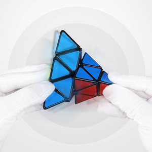 Sengso Huyền Thoại Kim Tự Tháp S Trẻ Em Tốc Độ Cubo Magico Ma Thuật <span class=keywords><strong>Cube</strong></span> Đồ Chơi Một Xoắn Tam Giác Chuyên Nghiệp Nhựa Câu Đố <span class=keywords><strong>Cube</strong></span> - Product Image 5
