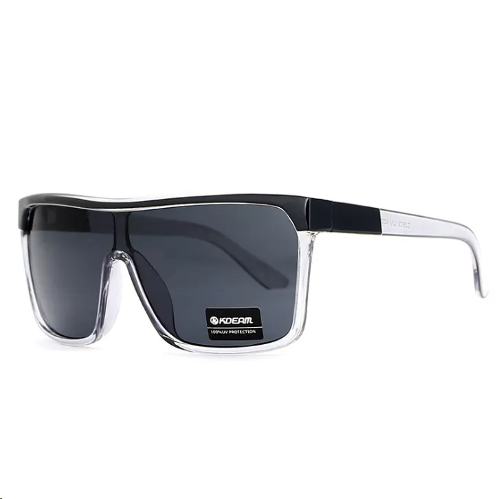 Мужские солнцезащитные очки для вождения, черные солнцезащитные очки оверсайз в квадратной оправе, 2019