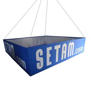 Banner Colgante Personalizado para Ferias Comerciales, Diseño de Fútbol, Material de Poliéster/Acrílico, Impresión a Doble Cara, Duradero - Product Image 2