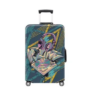 行李保护套旅行手提箱套19至29英寸旅行配件的弹性防尘箱