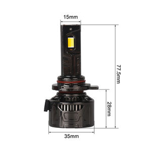 2024 недавно 30000K-8000K регулируемая светодиодная лампа <span class=keywords><strong>Autozone</strong></span> HIR2 9012 светодиодные фары - Product Image 6