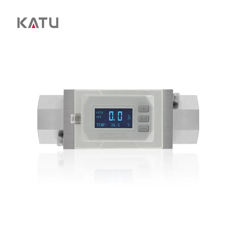 KATU Nouvelle Arrivée FTS520 Capteur de Débit et de Température Intégré avec Affichage