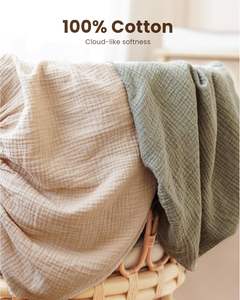 Draps de matelas respirants doux 100% coton adaptés au matelas rectangulaire de <span class=keywords><strong>berceau</strong></span> ovale de sablier - Product Image 6