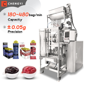 Glucose Gel đồ uống chất lỏng không thường xuyên hình dạng thanh gói túi máy đóng gói năng lượng gel máy đóng gói chất lỏng máy đóng gói - Product Image 2