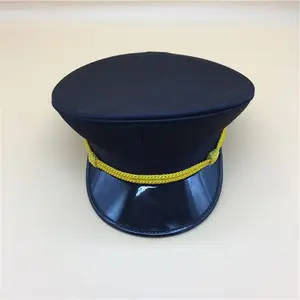 Gorra personalizada de alta calidad con visera negra, servicio bordado, gran labio, fábrica China