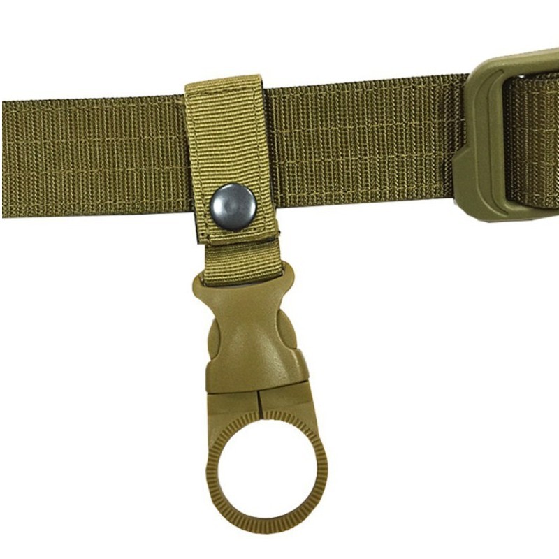 8 Clip Porta Borraccia KQDRAVINE Con Moschettone E Fibbia In Nylon - Attacco A Cintura O Zaino Per Campeggio E Trekking