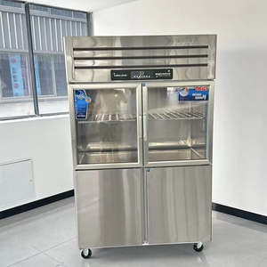 Congelador vertical <span class=keywords><strong>de</strong></span> cocina para restaurante <span class=keywords><strong>de</strong></span> acero inoxidable, equipo <span class=keywords><strong>de</strong></span> refrigerador, congelador comercial, congelador vertical - Product Image 3