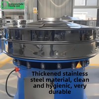 Ultraschall-Rotations-Vibrationssieb aus Edelstahl Feinpulver-Vibrationsseparator für Chemikalien & Batteriematerialien CE-Zertifiziert