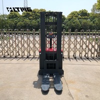 Équipement d'entrepôt Ridder Batterie Chariot élévateur Gerbeur Prix 1500kg 2000kg Gerbeur électrique avec 3m 3.5m de hauteur de levage
