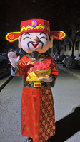 Efun quantité minimale de commande 1 PC Costume de mascotte Dieu de la richesse du Nouvel An chinois Costume du dieu de la fortune Caishen à vendre