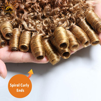 Extensiones de Cabello Humano Rizado Birmano Borgoña 99J Rojo, Tejido de Cabello Humano 16-30 Pulgadas, Remy Ondulado Profundo, Oferta de 1/3/4 Paquetes