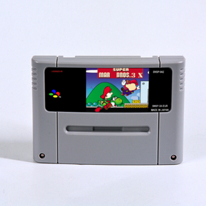 Super Mariod <span class=keywords><strong>World</strong></span> All Stars 2D Land Omega Return to Dinosaur Land 3x-Version EUR Batterie Économisez 16 bits Cartouche de jeu RPG - Product Image 4