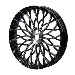 Motocicleta 3D forjado personalizado rueda <span class=keywords><strong>trasera</strong></span> delantera onda CNC negro <span class=keywords><strong>para</strong></span> <span class=keywords><strong>Harley</strong></span> <span class=keywords><strong>Davidson</strong></span> 2018-2024 Fat Boy Breakout - Product Image 2