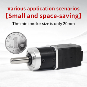 Mô-tơ bước giảm tốc chất lượng cao UMOT, tỷ số truyền 3.7-139, DC 24V, hộp số hành tinh Nema8/11/14/17/23/24 - Product Image 3