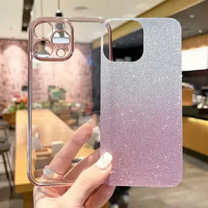 เคสชุบกลิตเตอร์ไล่ระดับสีสุดหรูสำหรับซัมซุงกาแล็คซี่ <span class=keywords><strong>A54</strong></span> A34 A24 A14 4G <span class=keywords><strong>5G</strong></span> A04s A14 <span class=keywords><strong>2023</strong></span>ซิลิโคนปกป้องฝาหลัง - Product Image 6