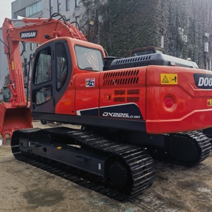 Excavatrice sur chenilles Doosan DX225LC-9S d'occasion, excellente flexibilité, capacité de la benne de 1,1 m³, poids opérationnel de 22,5 tonnes, boîte de vitesses, pompe, roulement - Product Image 1