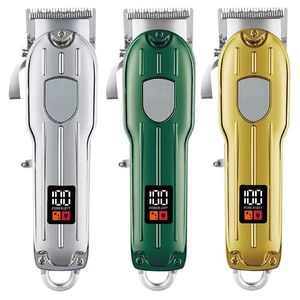 2026 2-in-1 Hair Trimmer Stainless Steel Waterproof Hair Removal Appliance LCD Display <b>USB</b> Powered Man Hair Cutting Machine - Product Image 2