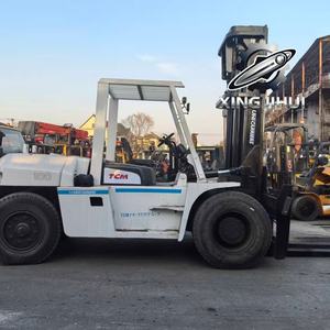 รถยก TCM FD100Z8 10 ตัน รถยกมือสองจากญี่ปุ่น 10 ตัน เครื่องยนต์ Isuzu 6BG1 รถยกใช้แล้ว รถยกใช้น้ำมันเชื้อเพลิง 4000 มม. 10000 กก. - Product Image 2