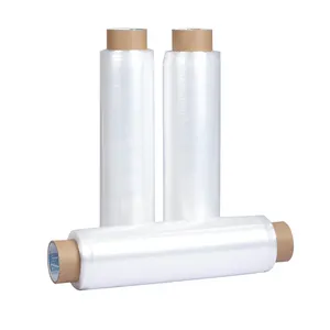 LLDPE Kunststoff-Schrumpf folie Klare Pre-Stretch-Folie 80 Gauge Palettenwickel-Schutz folie von guter Qualität