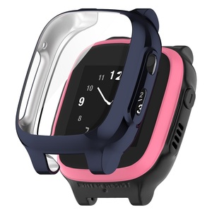 Reloj inteligente para niños, protector de pantalla completa de TPU galvanizado, cubierta de marco, accesorios para <span class=keywords><strong>Xplora</strong></span> X5 Play, funda protectora - Product Image 4