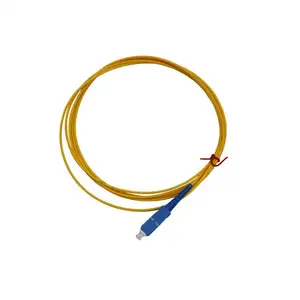 Kabel Accessoires Glasvezel Pigtail Met Sc Lc Upc Connector Simplex 1Core Singlemode Vezelvlecht