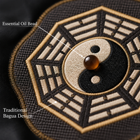 Patch Bagua auto-chauffant à l'huile essentielle pour le soin du corps, OEM ODM, 3 pièces/boîte, pour le cou, la taille et le genou, disponible en gros