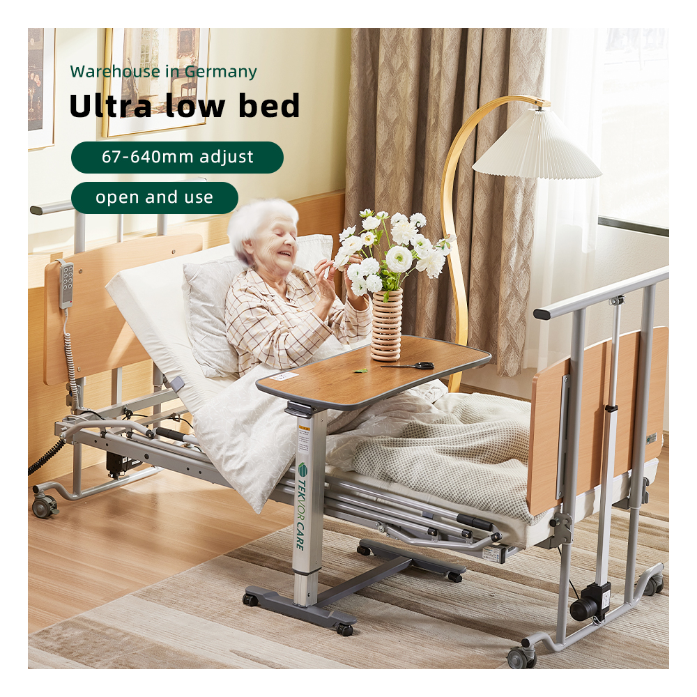 Кровать для престарелых, регулируемая высота, 67-640 мм