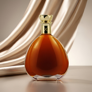 Nuevo Diseño de Envases de Vidrio, Botella de <span class=keywords><strong>Vino</strong></span> de Vidrio de 700 ml, Botella de Licor/Whisky de 100 ml, Botella de Jugo de Vidrio de 200 ml, Impresión de Envases con Tapa - Product Image 2