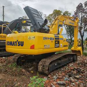 Excavadora Mediana de Segunda Mano Komatsu PC220-8 Usada Original en Buen Estado a Bajo Precio Capacidad del Cucharón de 1m Motor de 20 Toneladas Caja de Cambios - Product Image 3
