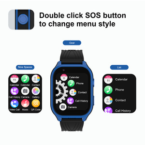 Montre connectée Android pour enfants, montre-téléphone avec grande mémoire, écran haute résolution, appels 4G, GPS, SOS - Product Image 6