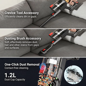 Wholesale Best Price Rechargeable Stick Brushless Handheld <b>Portable</b> Cordless <b>Vacuum</b> Cleaner for Floor Carpet Pet Gv22 Cordless - Product Image 3